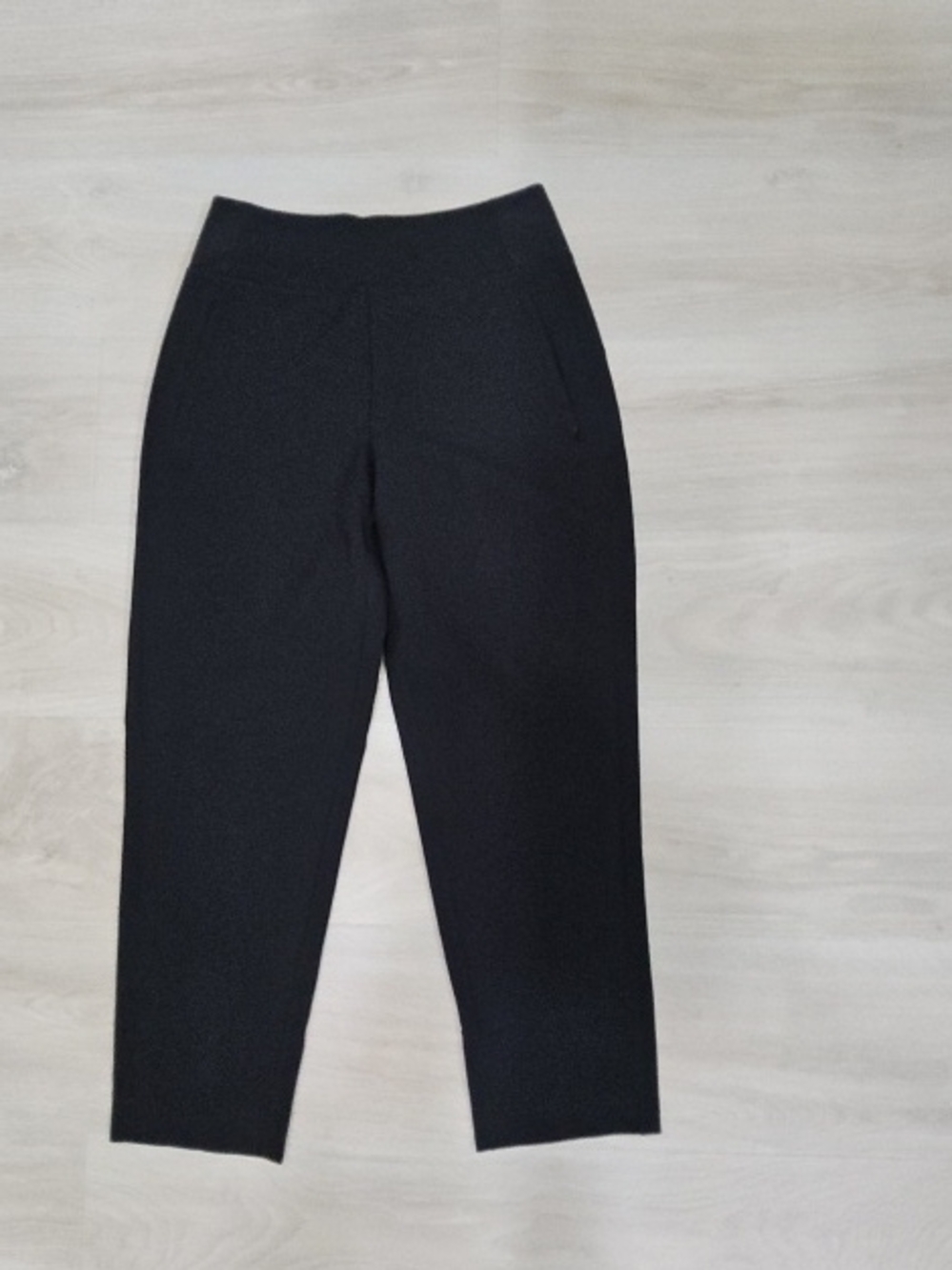 Athleta Black Cropped Tailored Ankle Pants